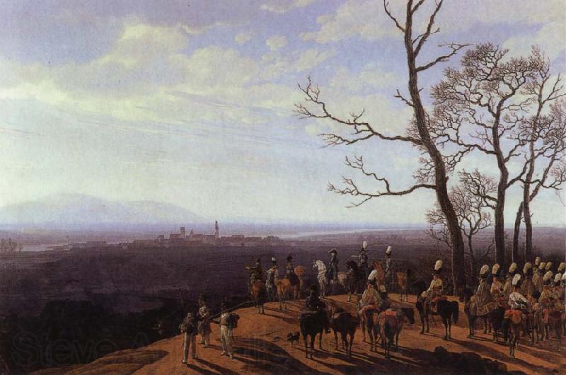 Wilhelm von Kobell The Siege of Kosel Spain oil painting art